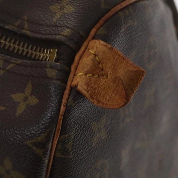 LOUIS VUITTON Monogram Keepall 55 Boston Bag M41424 LV Auth MY056 - Picture 9 of 16